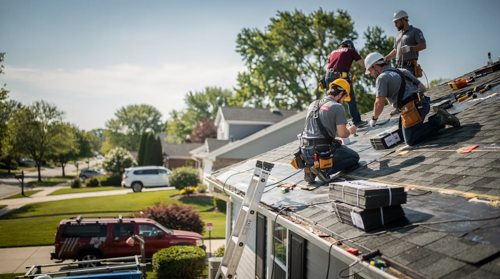 Roof Repair in Worth, IL around you
